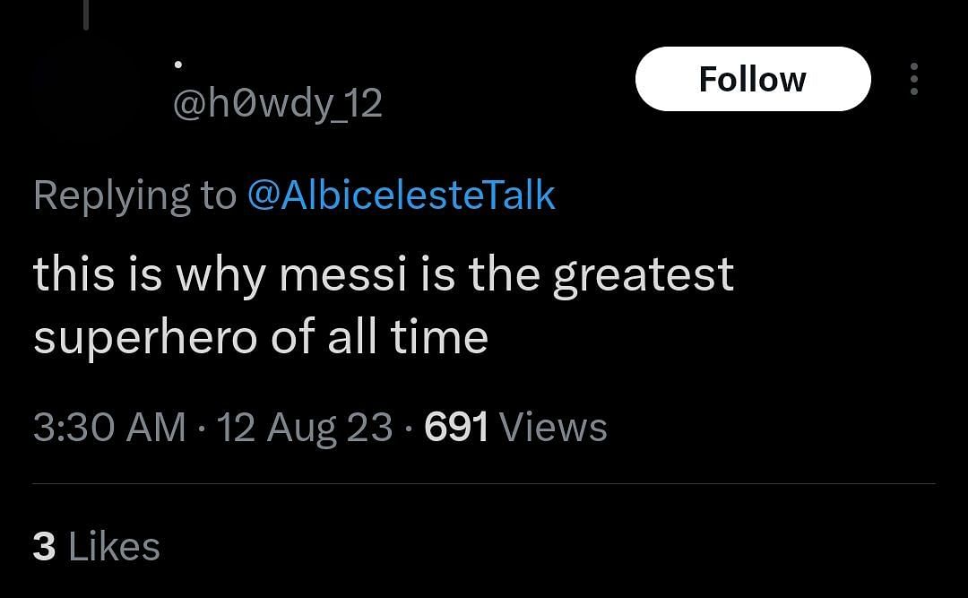 Fans react as Messi reveals new Spider-Man celebration